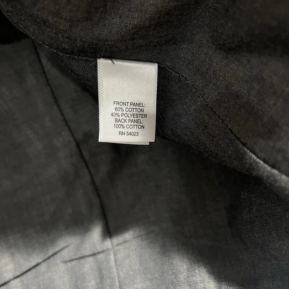 Banana Republic Waistcoat Vest Mens M Charcoal Gray 4-Button